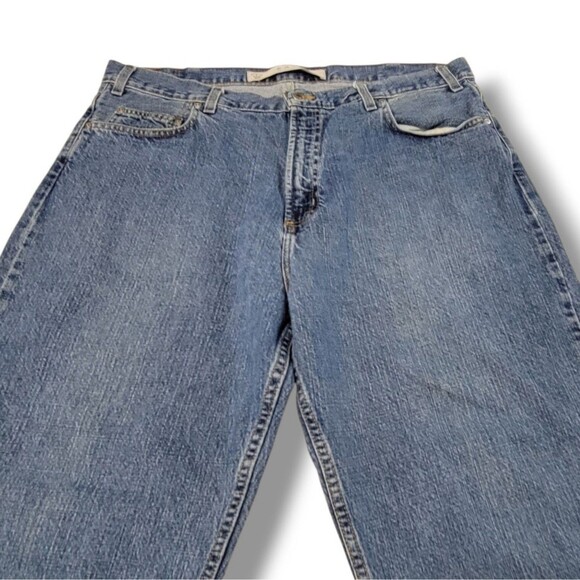 Vintage Arizona Jeans Size 40 W40" x L31" Arizona Baggy Jeans Straight Leg Jeans - Picture 4 of 8